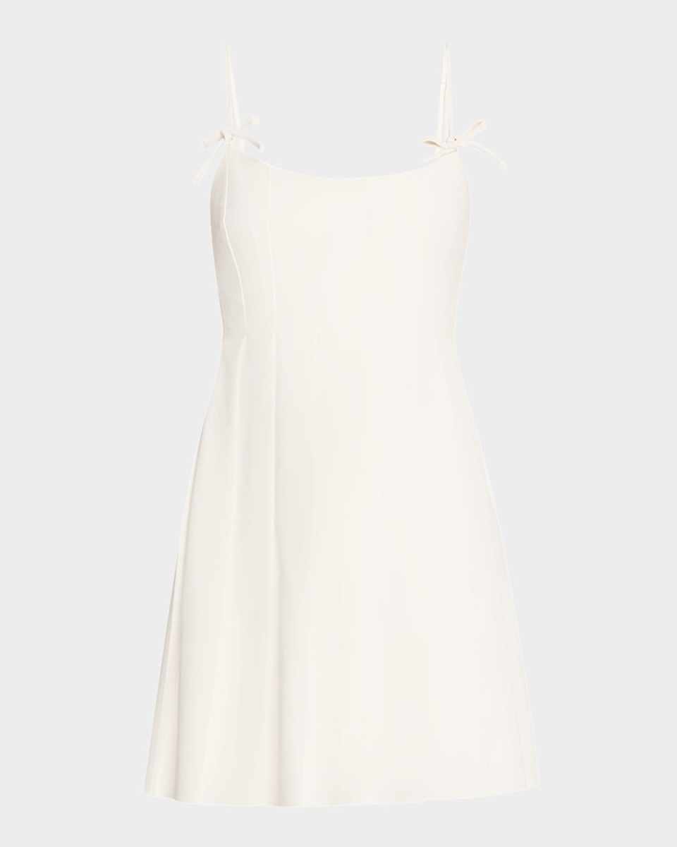 Letty Sleeveless Bow Mini Dress